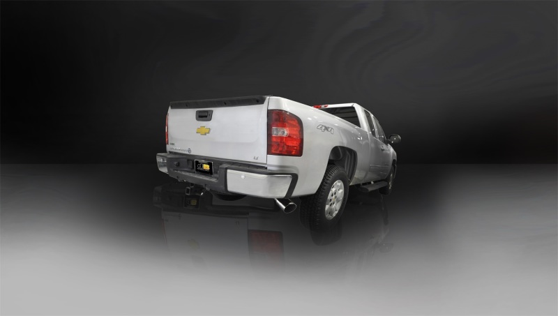 Chevrolet Silverado Performance Exhaust - Single Side Exit - CORSA Performance - Sport Cat-Back - Polished - `11-`13